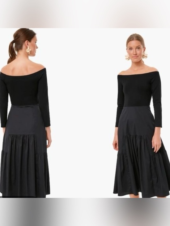 Tuckernuck Dresses & Skirts - Tuckernuck Black Marissa Midi Dress